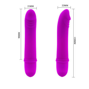 High Tech-Flirt Beck Vibratore-Silicone, 10 velocità, Silenzio — PRETTY LOVE · Vibratori (immagine 6)