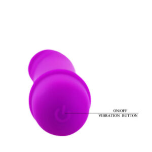High Tech-Flirt Beck Vibratore-Silicone, 10 velocità, Silenzio — PRETTY LOVE · Vibratori (immagine 5)