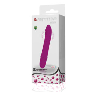 High Tech-Flirt Beck Vibratore-Silicone, 10 velocità, Silenzio — PRETTY LOVE · Vibratori (immagine 4)