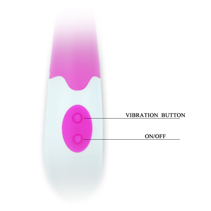 High Tech-Flirt Bishop Vibratore-Silicone, 12 velocità, Silenzio — PRETTY LOVE · Vibratori (immagine 6)