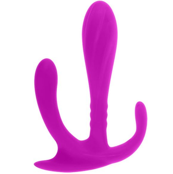 Anal Toys-Edgar Stimolazione Doppio Silicone — PRETTY LOVE · Vibratori