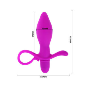 Anal Toys-Flirt Taylor Vibrator-Silicone, 10 velocità, Silenzio — PRETTY LOVE · Vibratori (imaginea 5)