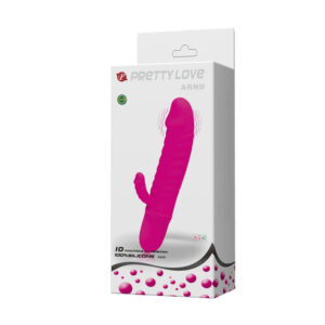 High Tech-Flirt Arnd Vibrator-Silicone, 10 velocità, Silenzio — PRETTY LOVE · Vibratori (imaginea 4)