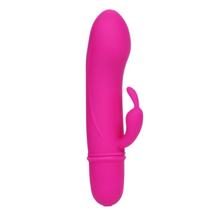 High Tech-Flirt Vibratore con Rabbit Caesar-Silicone, 10 velocità