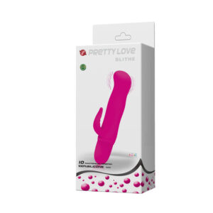 High Tech-Vibratore Stimolatore Blithe Lilla, Mini 12.7 cm — PRETTY LOVE · Vibratori (immagine 4)