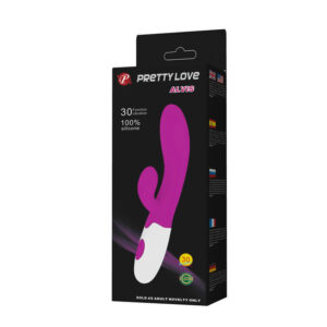 High Tech-Flirt Alvis Vibratore con Stimolatore Clitorideo-ABS 12 High Tech-Flirt Alvis Vibratore con Stimolatore Clitorideo-ABS — PRETTY LOVE · Vibratori (imaginea 3)