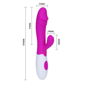 High Tech-Flirt Snappy Vibrator-Silicone, 12 velocità — PRETTY LOVE · Vibratori (imaginea 7)