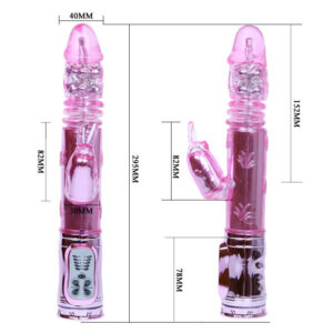 Baile Rotations-Coniglio Pulsante Rosa Rampante Rotator-10 velocità 17 Baile Rotations-Coniglio Pulsante Rosa Rampante Rotator-10 velocità · Vibratori (immagine 7)