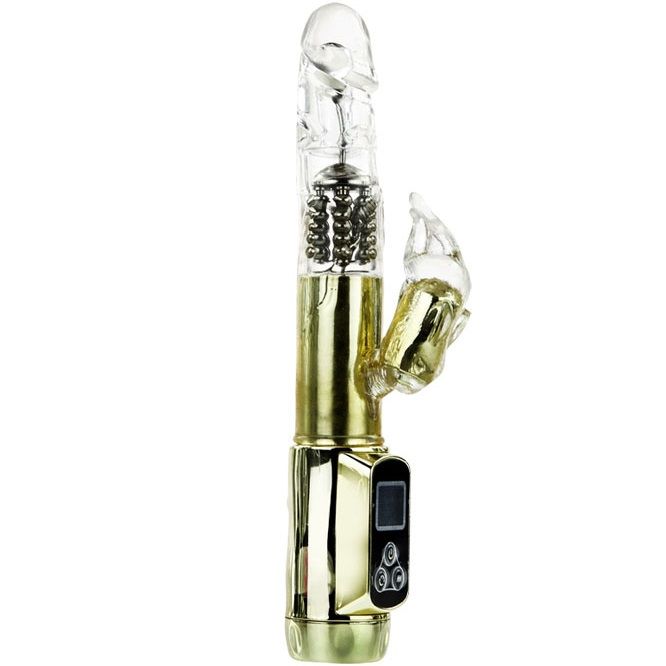 Baile Rotations-Rabbit Siberia Passion Gold Vibratore Doppio · Vibratori (immagine 3)