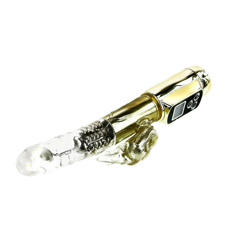 Baile Rotations-Rabbit Siberia Passion Gold Vibratore Doppio · Vibratori (immagine 9)