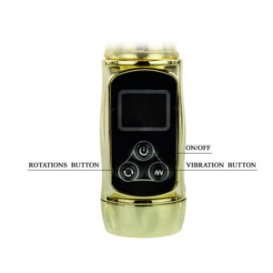 Baile Rotations-Rabbit Siberia Passion Gold Vibratore Doppio · Vibratori (immagine 6)