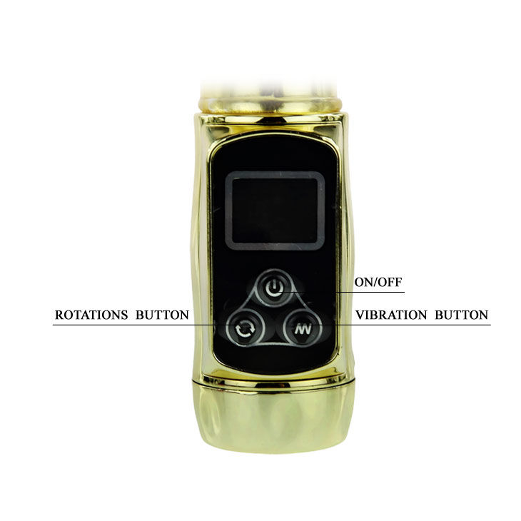 Baile Rotations-Rabbit Siberia Passion Gold Vibratore Doppio · Vibratori (immagine 6)