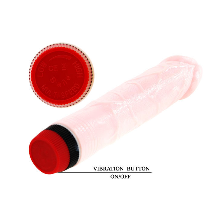 Baile Vibrators-Rockin Dong Penis Cyber Skin Iii-TPR, Impermeabile · Vibratori (imaginea 6)