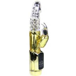 Baile Rotations-Us Rabbit Gold Prince-Silicone, 12 velocità