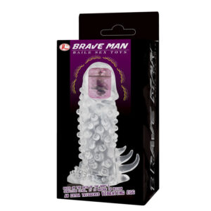 Baile For Him-Brave Iii Man Sensor Estensione per Pene-Silicone · Anelli & Guaine per pene (immagine 5)
