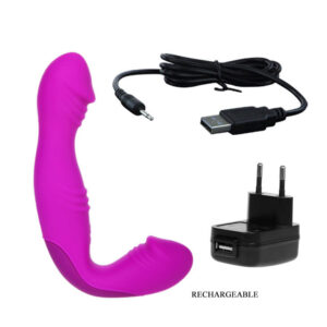 Fun Toys-Angelo Arnes Lilla-Silicone, 12 velocità, Ricaricabile, USB 14 Fun Toys-Angelo Arnes Lilla-Silicone, 12 velocità, Ricaricabile, USB — PRETTY LOVE · Strap-on & Imbracature (immagine 5)