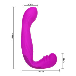 Fun Toys-Beau Lilla Cablaggio ricaricabile in silicone-12 velocità — PRETTY LOVE · Strap-on & Imbracature (imaginea 5)