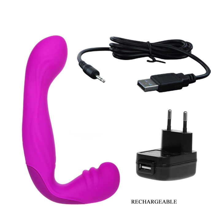 Fun Toys-Beau Lilla Cablaggio ricaricabile in silicone-12 velocità — PRETTY LOVE · Strap-on & Imbracature (imaginea 7)