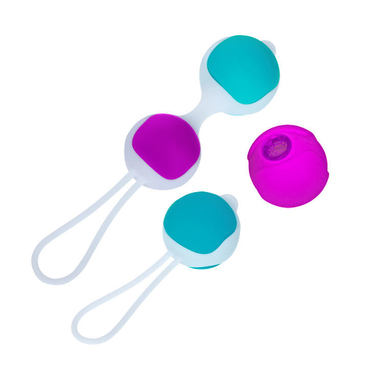 Health Kegel-Flirt Palla Orgasmica Deluxe-Silicone 2 Health Kegel-Flirt Palla Orgasmica Deluxe-Silicone — PRETTY LOVE · Giocattoli anali (immagine 2)
