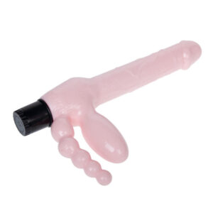 Baile-Imbracatura Tpr senza spalline con vibrazione e stimolazione anale 25.4 Cm · Strap-on & Imbracature (imaginea 8)