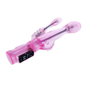 Baile Vibrators-Vibratore flessibile con stimolatore anale-5 velocità · Vibratori (imaginea 5)
