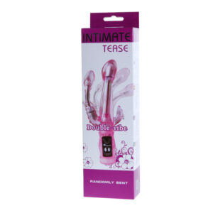Baile Vibrators-Vibratore flessibile con stimolatore anale-5 velocità · Vibratori (imaginea 2)