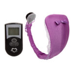Baile Stimulating-Tanga con vibratore e telecomando Lilla · Vibratori