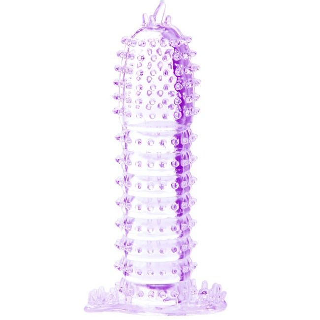 Baile For Him-Manson pentru Penis cu Puncte Stimulative Mov · Inele & Mansoane Penis