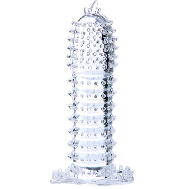 Baile For Him-Guaina per pene con Punti Stimolanti Trasparente 1 Baile For Him-Guaina per pene con Punti Stimolanti Trasparente · Anelli & Guaine per pene