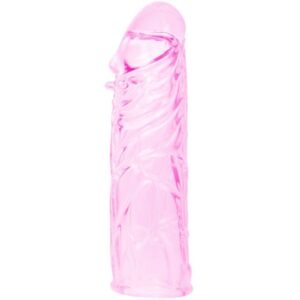 Baile For Him-Husă de Silicon Stimulantă Roz, 13 Cm · Inele & Mansoane Penis