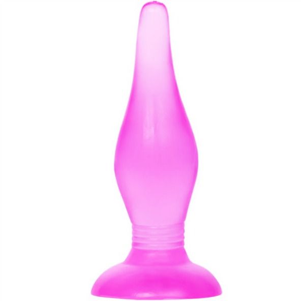 Baile Anal-Lilla Soft Touch Plug anale 14.2 Cm-Ventosa