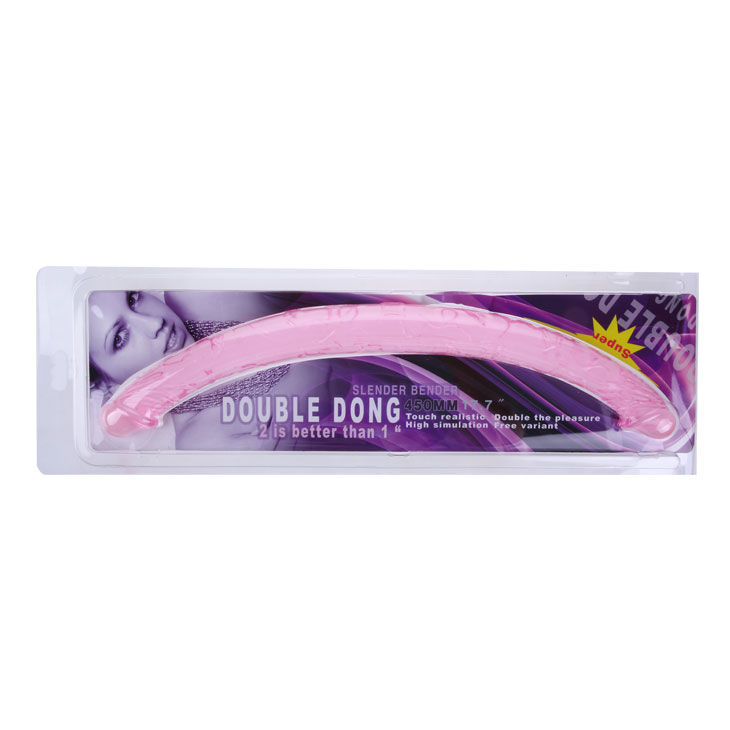 Baile Anal-Pink Double Dong 44.5 cm 2 Baile Anal-Pink Double Dong 44.5 cm · Dildo & Stimolatori (imaginea 2)