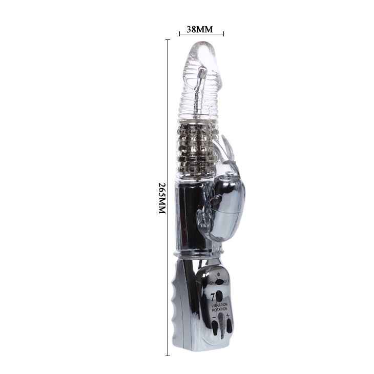 Baile Rotations-Amore Missile Trasparente Rotator 26.5 cm-TPR · Vibratori (imaginea 5)