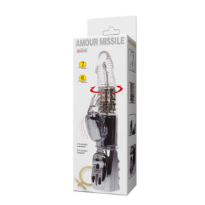 Baile Rotations-Amore Missile Trasparente Rotator 26.5 cm-TPR · Vibratori (imaginea 8)