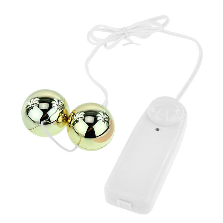Baile Stimulating-Palline vaginali Vibrante Oro-Telecomando