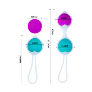 Health Kegel-Flirt Hegel Ball Set Palline vaginali — PRETTY LOVE · Giocattoli anali (imaginea 4)