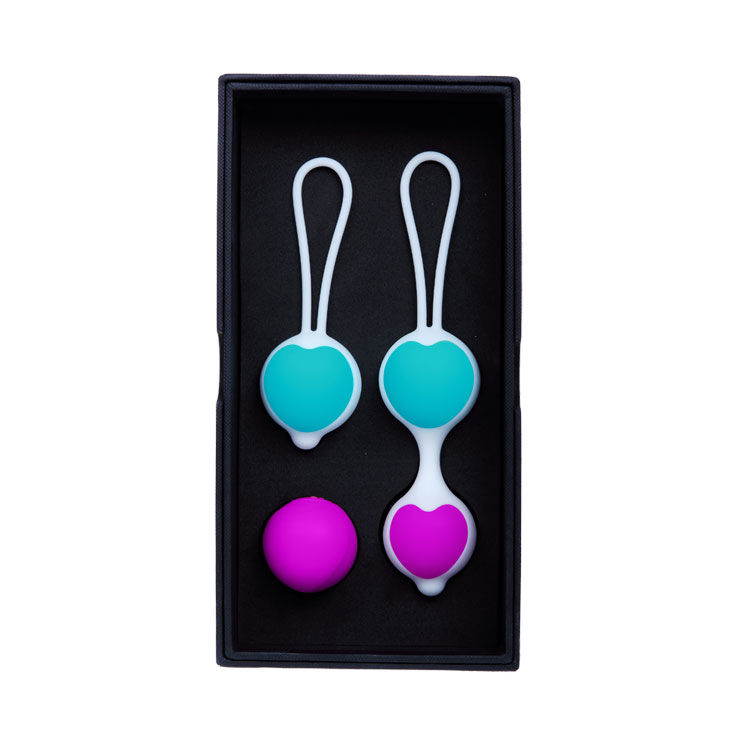Health Kegel-Flirt Hegel Ball Set Palline vaginali 3 Health Kegel-Flirt Hegel Ball Set Palline vaginali — PRETTY LOVE · Giocattoli anali (imaginea 3)