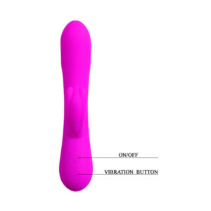 High Tech-Vibratore Stimolatore Barrette-Silicone, 12 velocità 14 High Tech-Vibratore Stimolatore Barrette-Silicone, 12 velocità — PRETTY LOVE · Vibratori (imaginea 6)