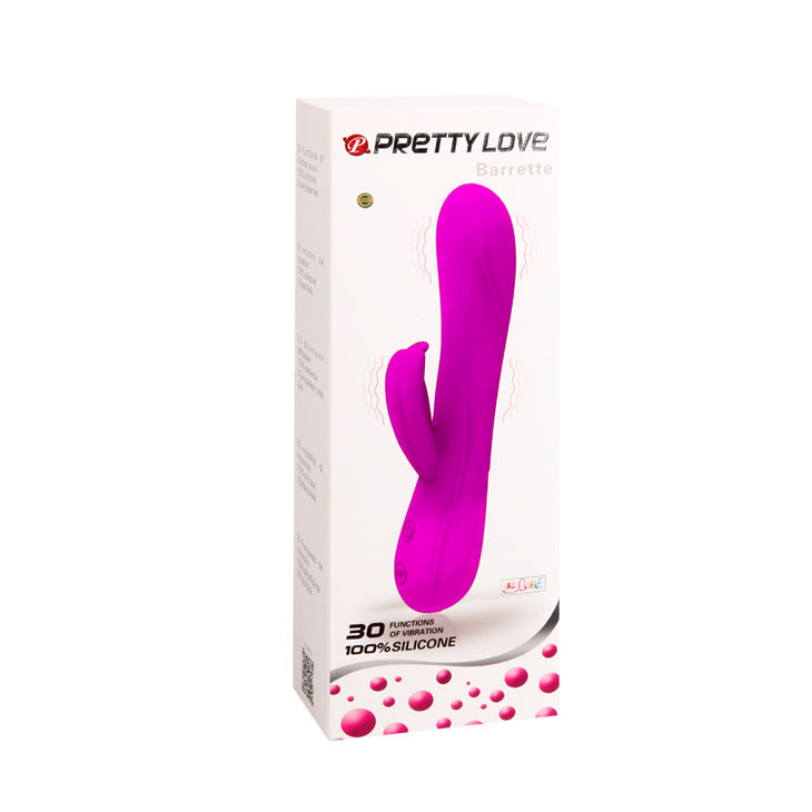 High Tech-Vibratore Stimolatore Barrette-Silicone, 12 velocità 8 High Tech-Vibratore Stimolatore Barrette-Silicone, 12 velocità — PRETTY LOVE · Vibratori (imaginea 8)