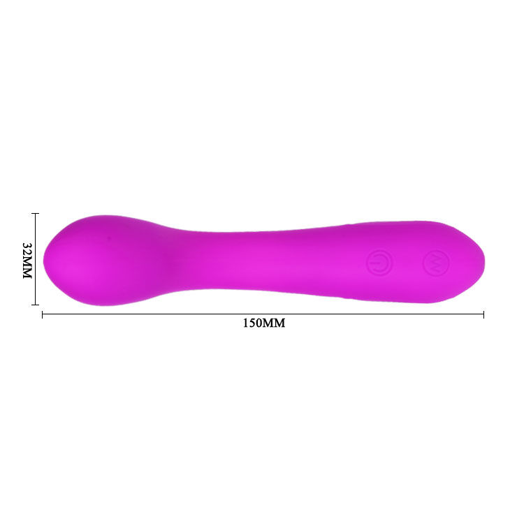 High Tech-Tony Massaggiatore Lilla-Silicone, 12 velocità, Ricaricabile, USB — PRETTY LOVE · Vibratori (imaginea 4)