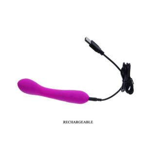 High Tech-Tony Massaggiatore Lilla-Silicone, 12 velocità, Ricaricabile, USB — PRETTY LOVE · Vibratori (imaginea 7)