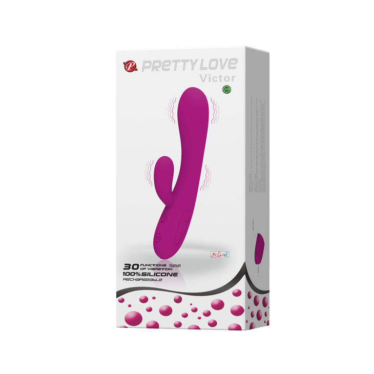 High Tech-Smart Victor Vibratore con Stimolatore Clitorale-12 velocità — PRETTY LOVE · Vibratori (imaginea 10)
