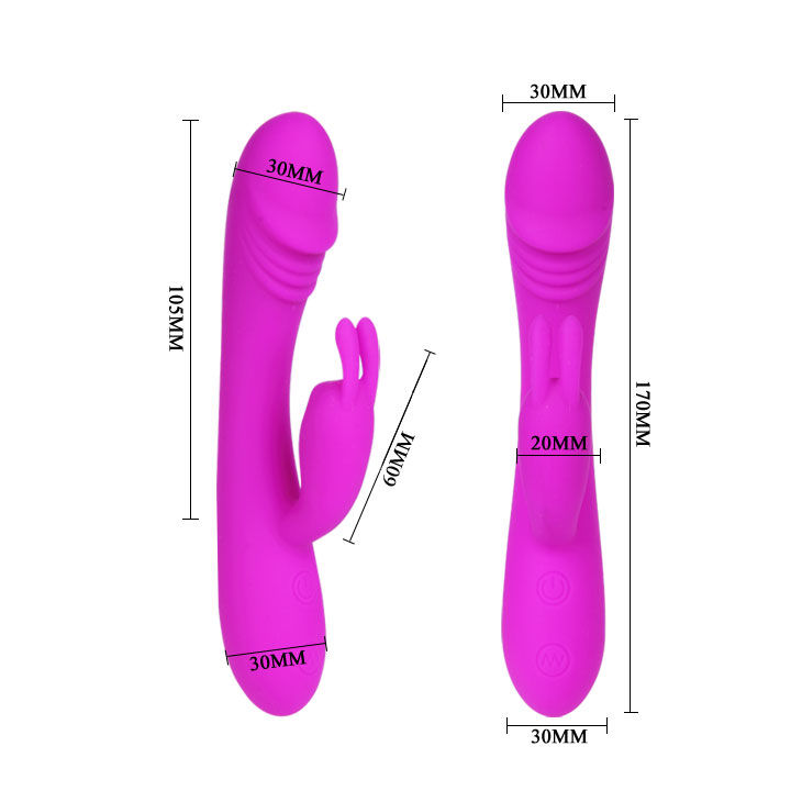 High Tech-Vibratore Smart con Rabbit, 30 modalità Hunter-12 velocità — PRETTY LOVE · Vibratori (immagine 5)