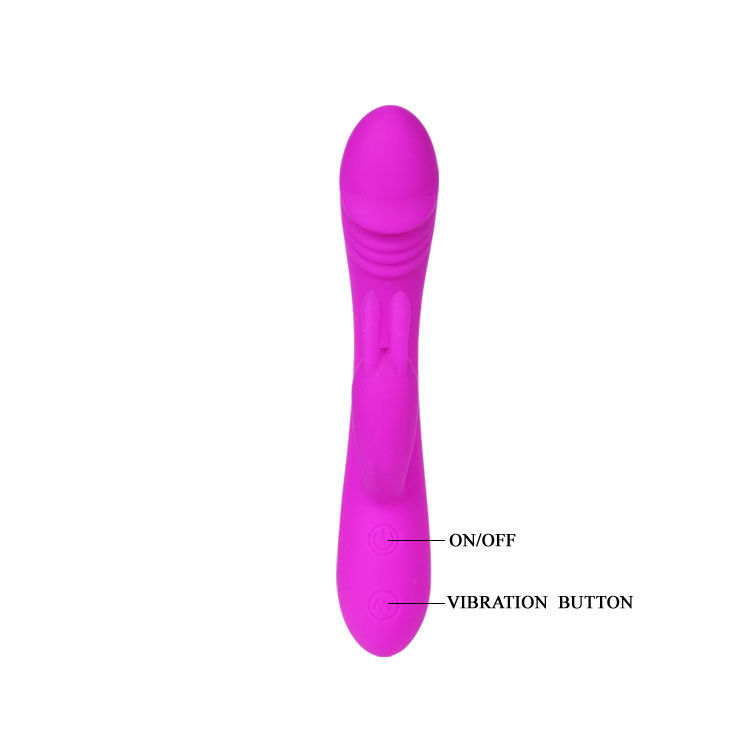 High Tech-Vibratore Smart con Rabbit, 30 modalità Hunter-12 velocità — PRETTY LOVE · Vibratori (immagine 6)