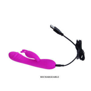 High Tech-Vibratore Smart con Rabbit, 30 modalità Hunter-12 velocità — PRETTY LOVE · Vibratori (immagine 8)