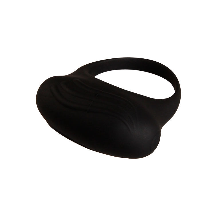 For Him-Bertram Anello Vibratore Nero-Silicone 3 For Him-Bertram Anello Vibratore Nero-Silicone — PRETTY LOVE · Anelli & Guaine per pene (immagine 3)