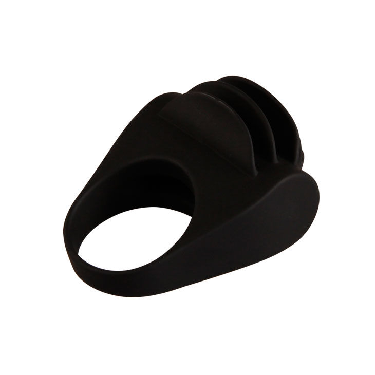 For Him-Chester Black Anello Vibratore-Silicone — PRETTY LOVE · Anelli & Guaine per pene (immagine 2)