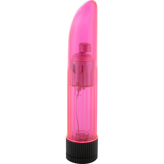 Seven Creations-Vibratore Lady Rosa Cristallino in PVC · Vibratori
