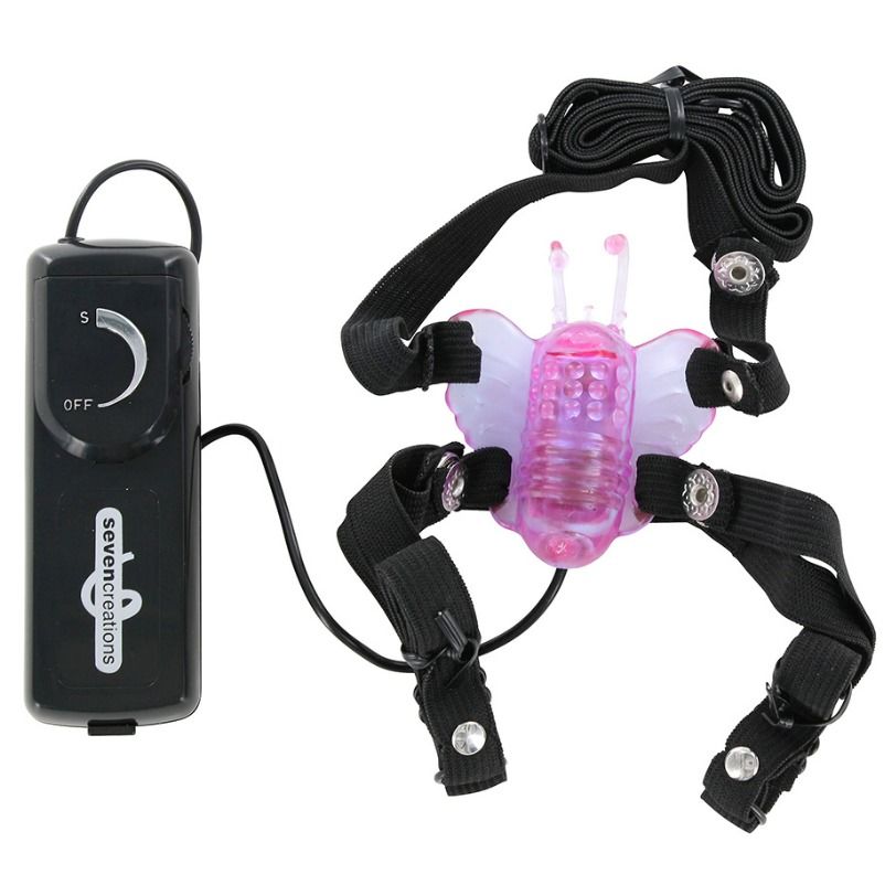 Seven Creations-Stimolatore a farfalla a vibrazione a prova d'acqua 2 Seven Creations-Stimolatore a farfalla a vibrazione a prova d'acqua · Vibratori (imaginea 2)