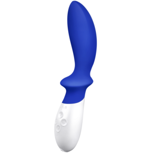 Lelo-Loki Vibratore per la prostata, Blu-Silicone, 5 velocità · Giocattoli anali